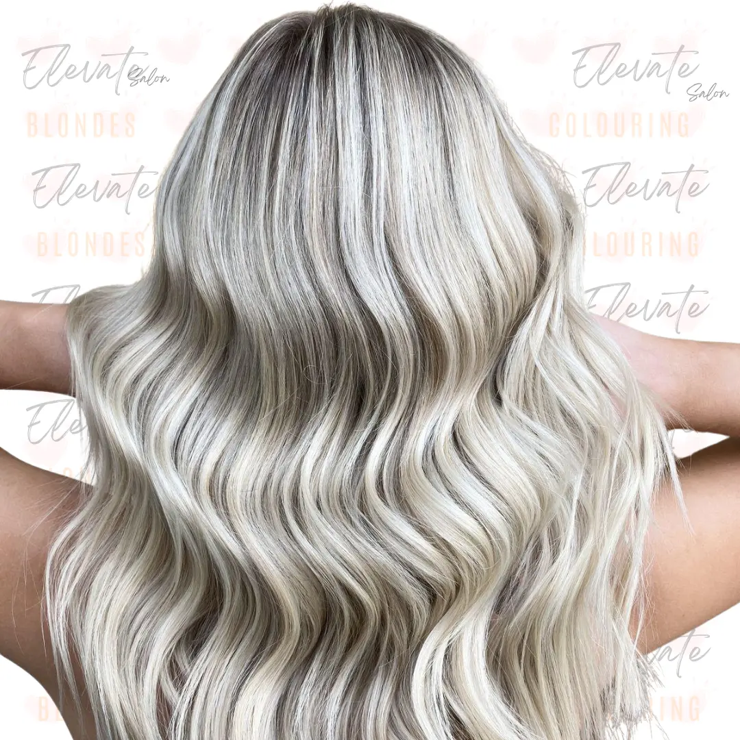 platinum highlights with multitonal dimension